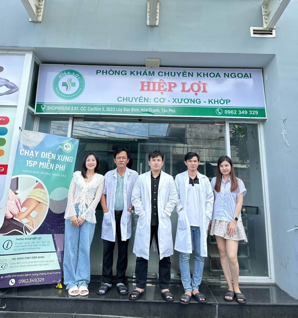 Hình ảnh phía trước phòng khám Hiệp Lợi
