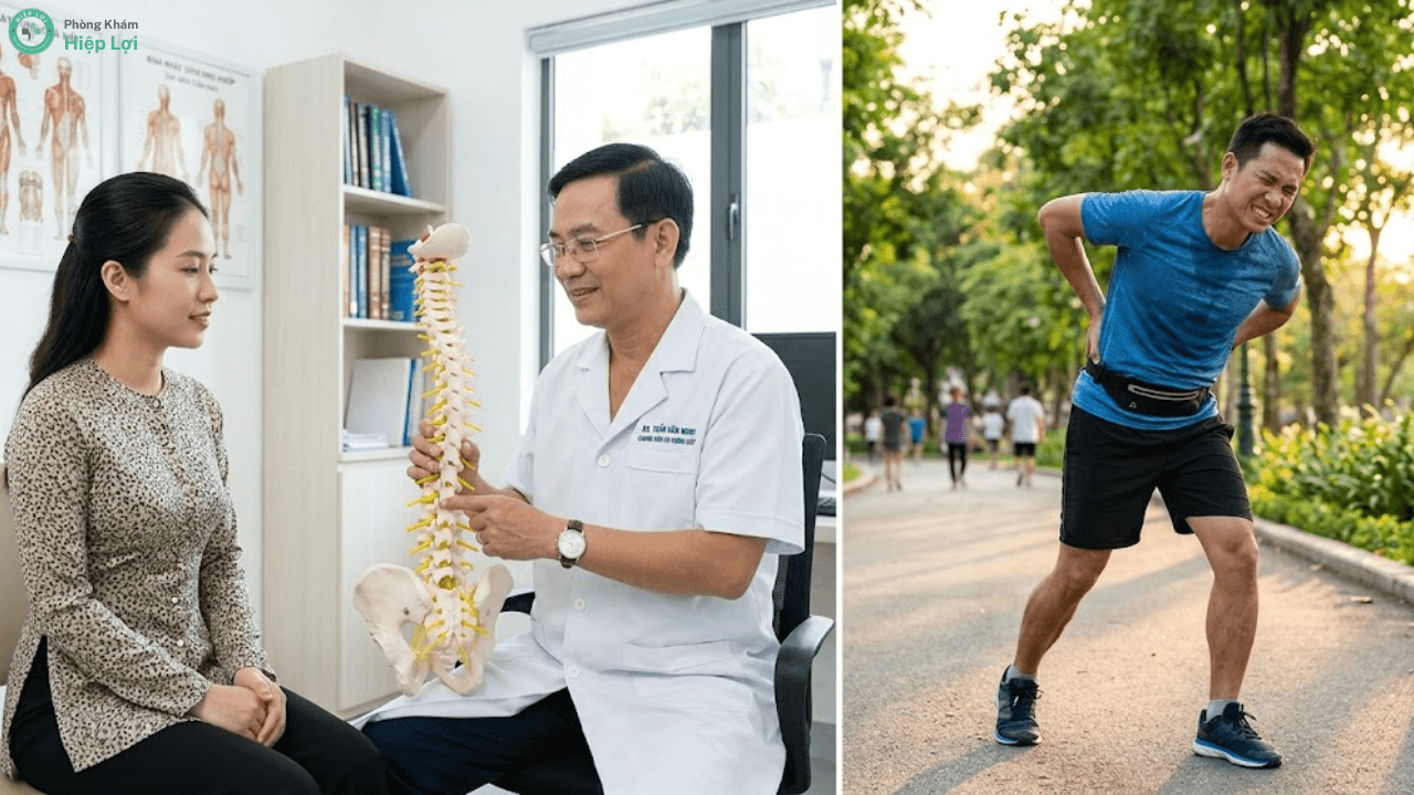 Giải Đáp Y Khoa: Người Bị Phồng Đĩa Đệm Có Chạy Bộ Được Không? - Phòng khám Hiệp Lợi