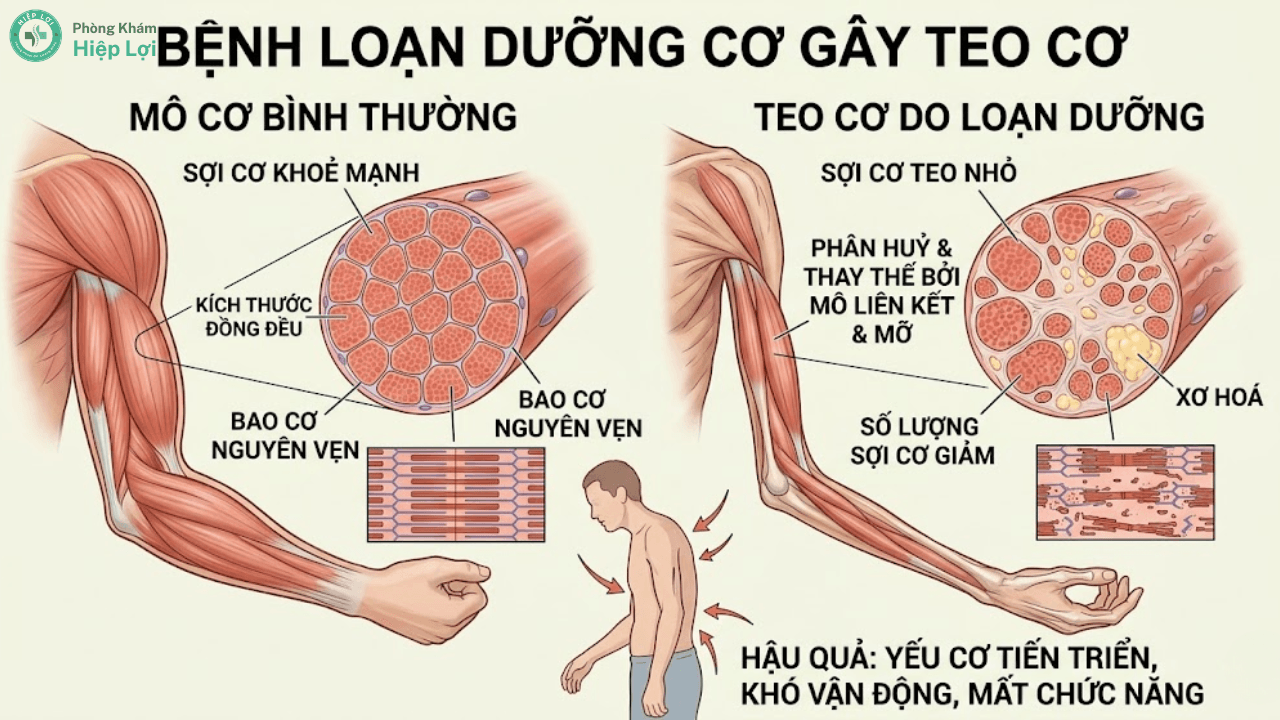 Bệnh Loạn Dưỡng Cơ: Tìm Hiểu Nguyên Nhân Và Phân Loại Chi Tiết Các Thể Bệnh - Phòng khám Hiệp Lợi