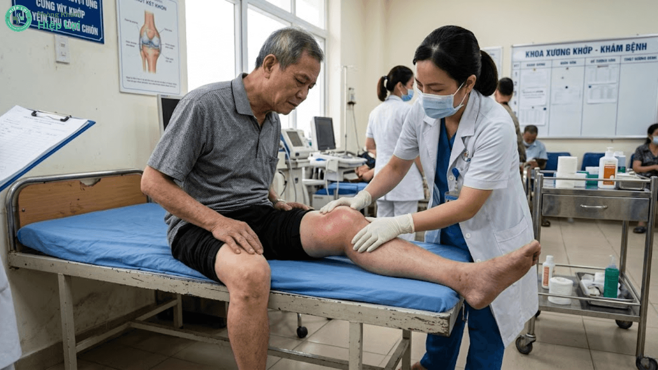 Chế Độ Dinh Dưỡng Dành Cho Bệnh Nhân Tràn Dịch Khớp Gối - Phòng khám Hiệp Lợi