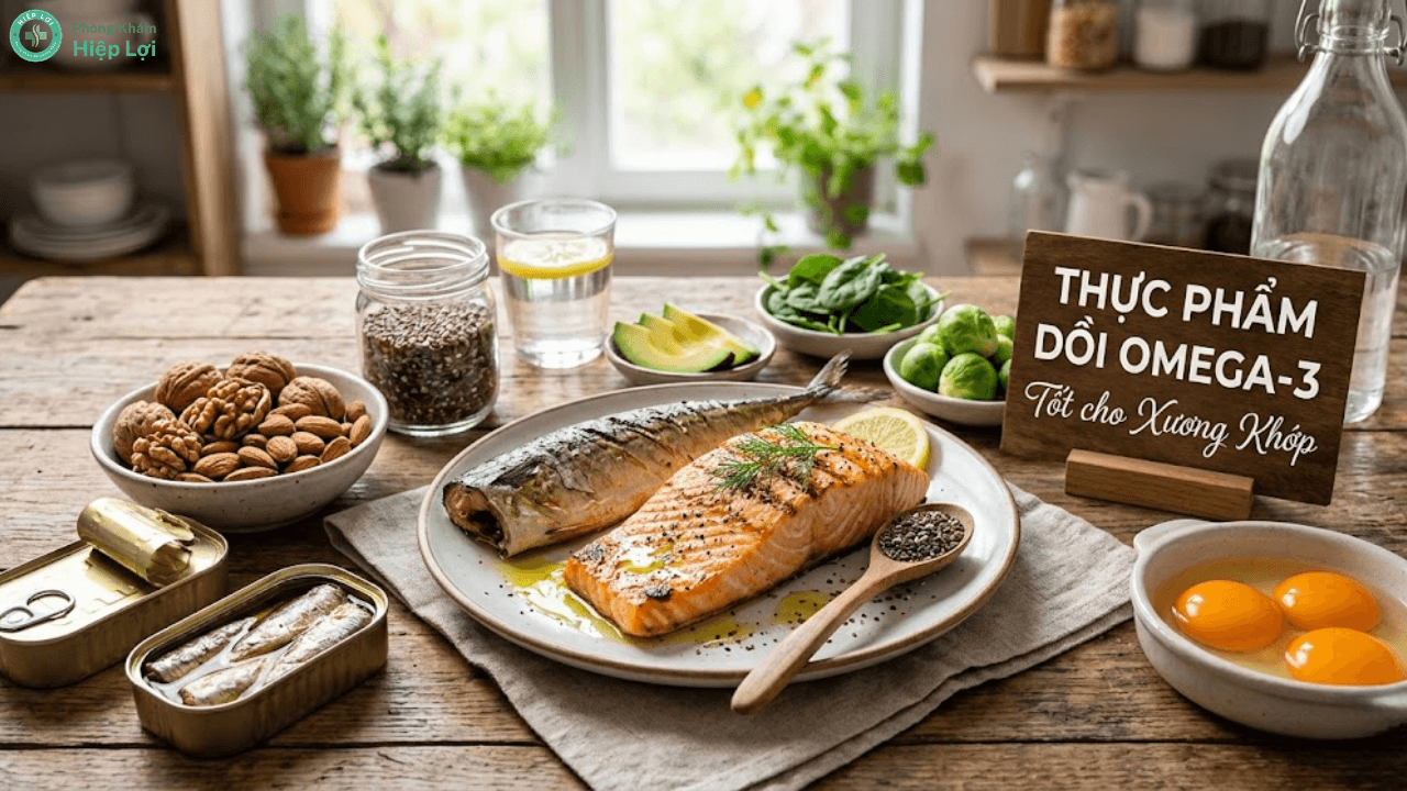 Chế Độ Dinh Dưỡng Dành Cho Bệnh Nhân Tràn Dịch Khớp Gối - Phòng khám Hiệp Lợi