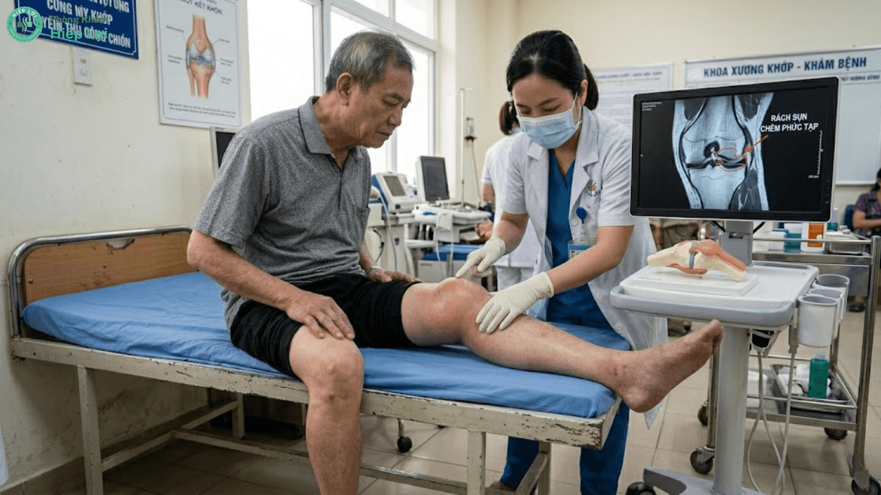 Rách Sụn Chêm Khớp Gối: Dấu Hiệu Và Phác Đồ Điều Trị Phục Hồi Chức Năng - Phòng khám Hiệp Lợi