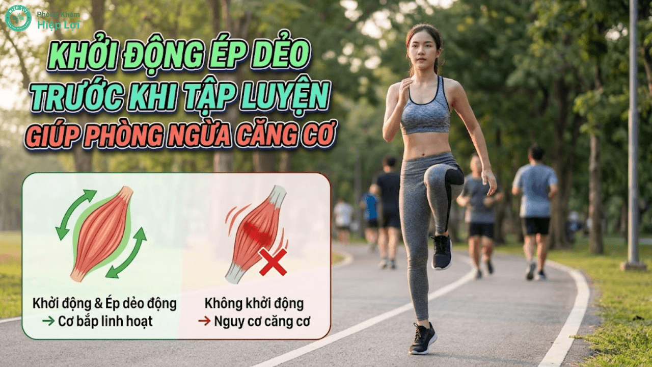Kế Hoạch Điều Trị Hội Chứng Bắp Chân Căng Cho Người Thường Xuyên Vận Động - Phòng khám Hiệp Lợi
