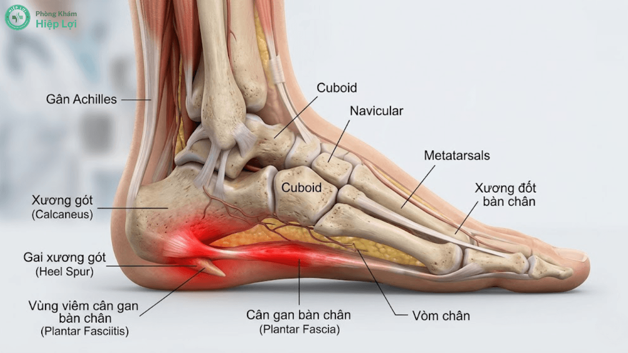 Bệnh Gai Gót Chân: Những Đối Tượng Dễ Mắc Phải Và Giải Pháp Điều Trị Bằng Thuốc - Phòng khám Hiệp Lợi