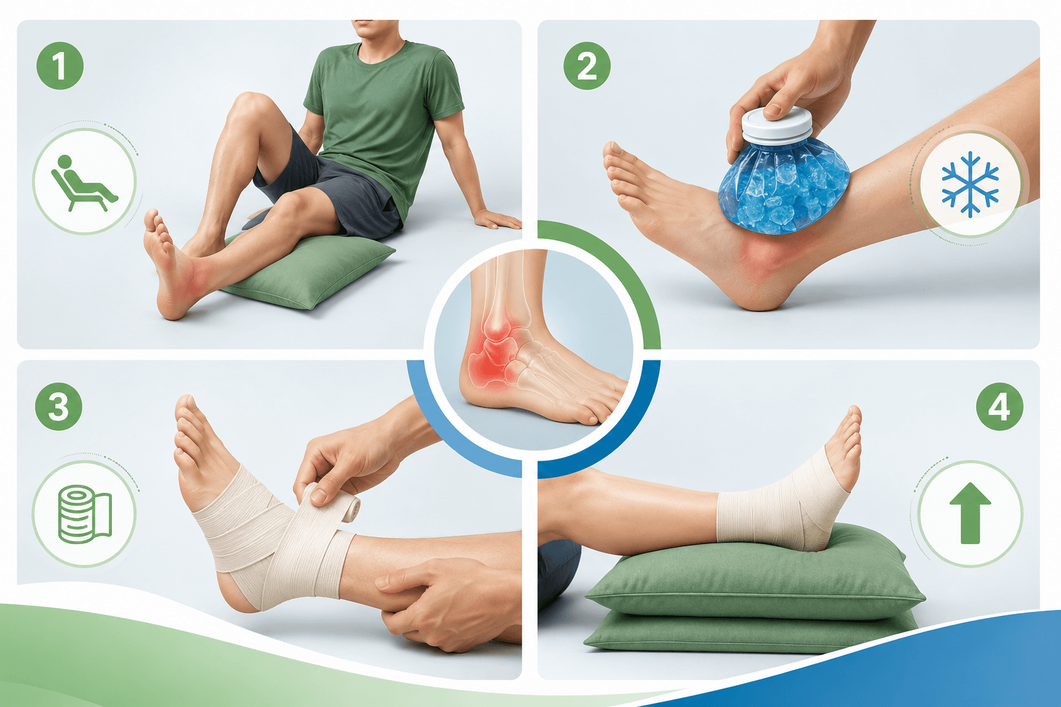 Bong Gân Cổ Chân Và Hoại Tử Chỏm Xương Đùi: Dấu Hiệu, Nguyên Nhân Và Cách Xử Trí - Phòng khám Hiệp Lợi