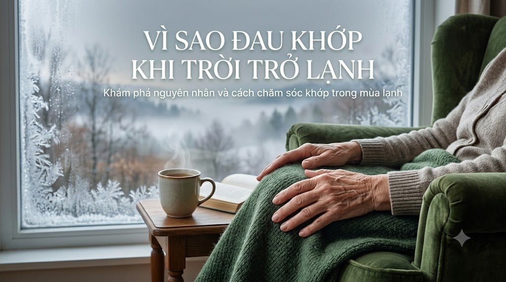Vì Sao Đau Khớp Khi Trái Gió Trở Trời?