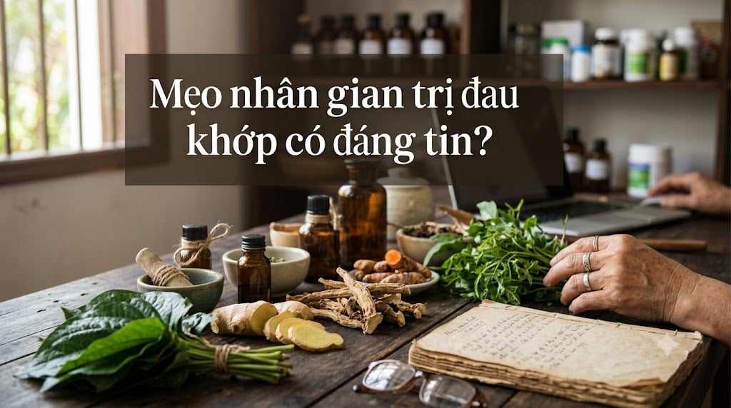 Mẹo Nhân Gian Trị Đau Khớp Có Đáng Tin?