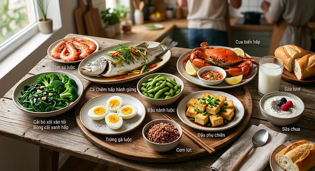 Dinh Dưỡng Cho Xương Khớp Người Cao Tuổi: Ăn Gì, Kiêng Gì? - Phòng khám Hiệp Lợi