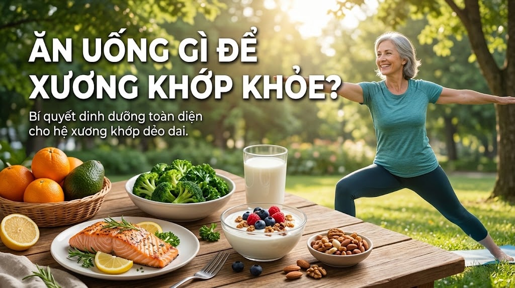 Ăn Uống Gì Để Xương Khớp Khỏe?