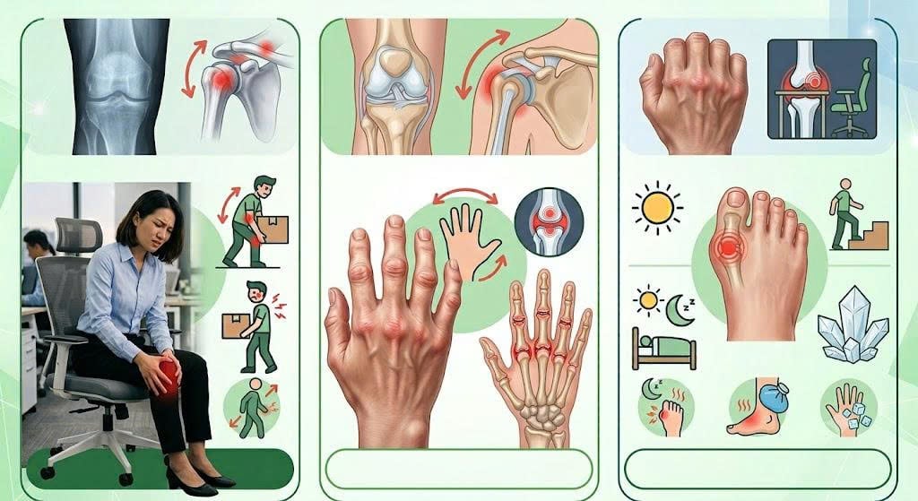 Đau Xương Khớp Ở Người Trẻ: Không Phải Cứ Đau Là Thoái Hóa - Phòng khám Hiệp Lợi