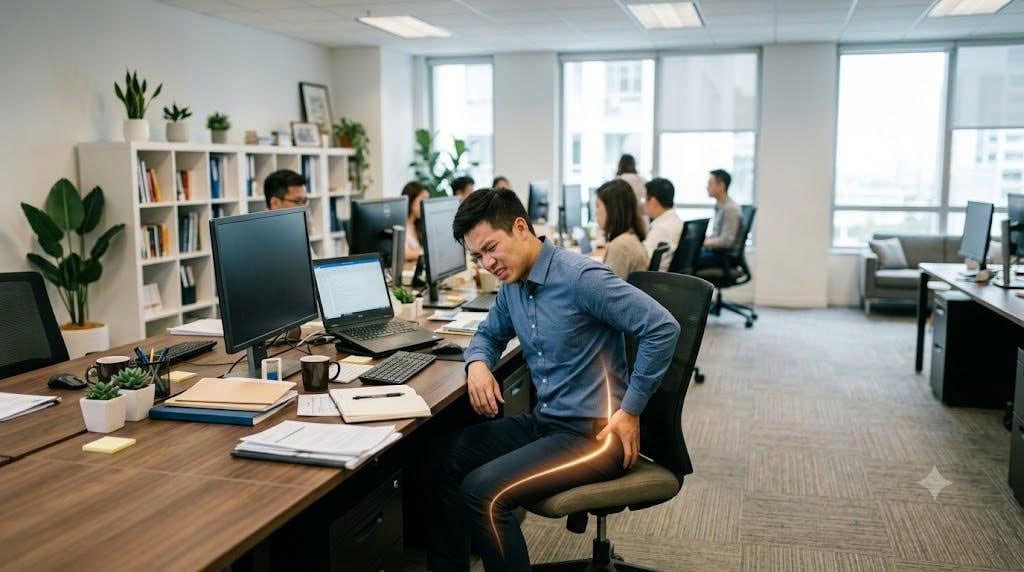 Đau Vùng Mông Lan Xuống Chân: Coi Chừng Không Phải Thoát Vị Đĩa Đệm - Phòng khám Hiệp Lợi