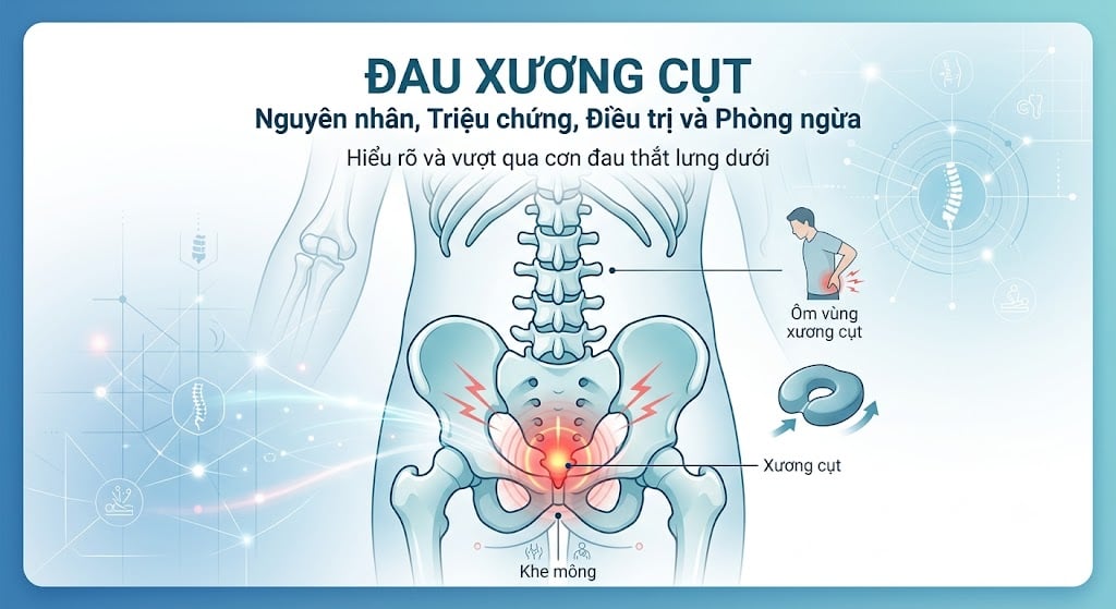 Đau Xương Cụt - Nguyên Nhân, Triệu Chứng, Điều Trị & Phòng Ngừa