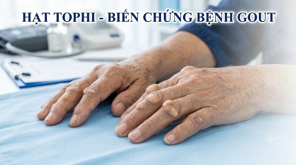 HẠT TOPHI-BIẾN CHỨNG BỆNH GOUT