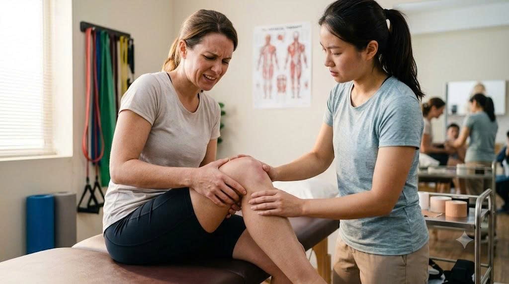 Hội Chứng Đau Bánh Chè – Đùi: Vì Sao Người Mới Chạy Bộ Hay Đau Phía Trước Đầu Gối? - Phòng khám Hiệp Lợi