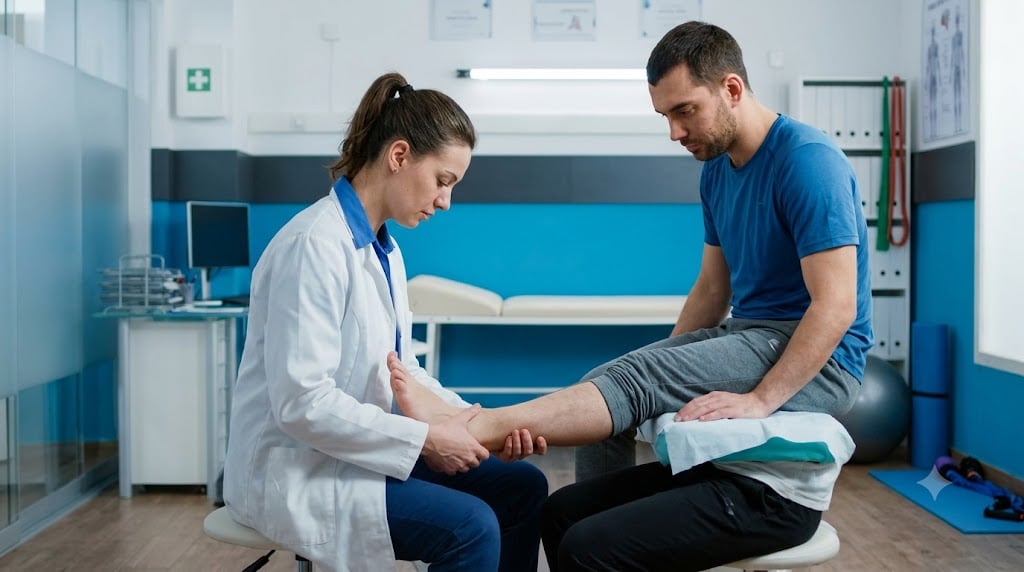 Lỏng Dây Chằng Cổ Chân Mạn Tính: Vì Sao Cứ Bong Gân Tái Đi Tái Lại? - Phòng khám Hiệp Lợi