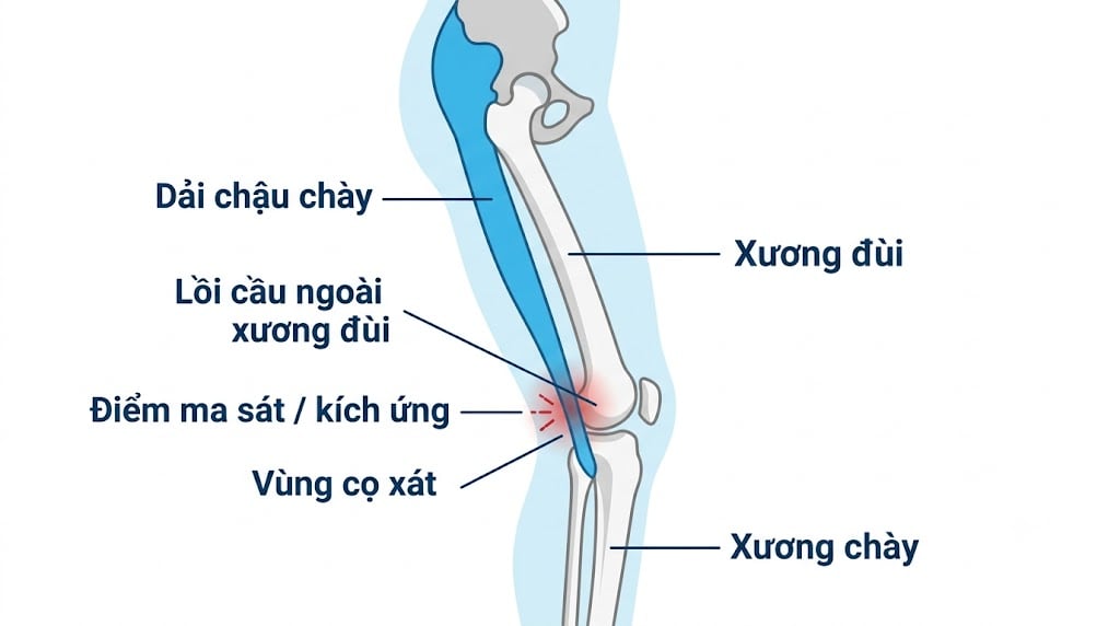 Hội Chứng Dải Chậu Chày: Vì Sao Người Mới Chạy Bộ Hay Đau Mặt Ngoài Đầu Gối? - Phòng khám Hiệp Lợi