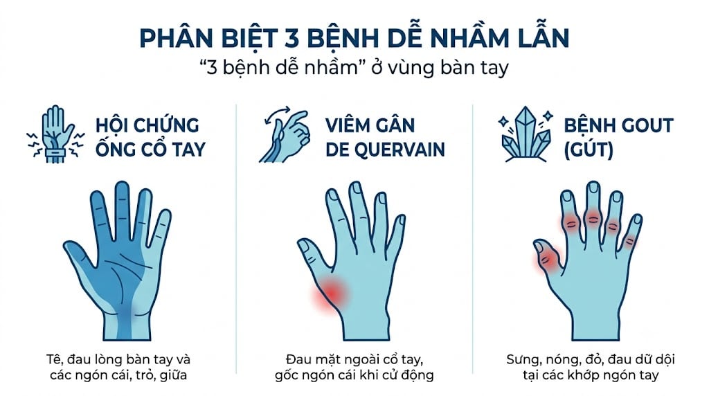 Thoái Hóa Khớp Gốc Ngón Cái: Đau Tay Ở Phụ Nữ Trung Niên Dễ Bị Chẩn Đoán Nhầm - Phòng khám Hiệp Lợi