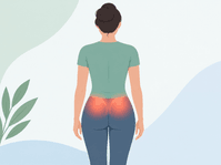 Vị tr&iacute; khớp c&ugrave;ng chậu g&acirc;y đau lưng dưới v&agrave; m&ocirc;ng