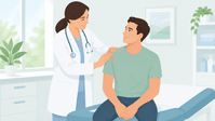 B&aacute;c sĩ thăm kh&aacute;m, đ&aacute;nh gi&aacute; khớp vai để c&oacute; hướng xử tr&iacute; ph&ugrave; hợp.