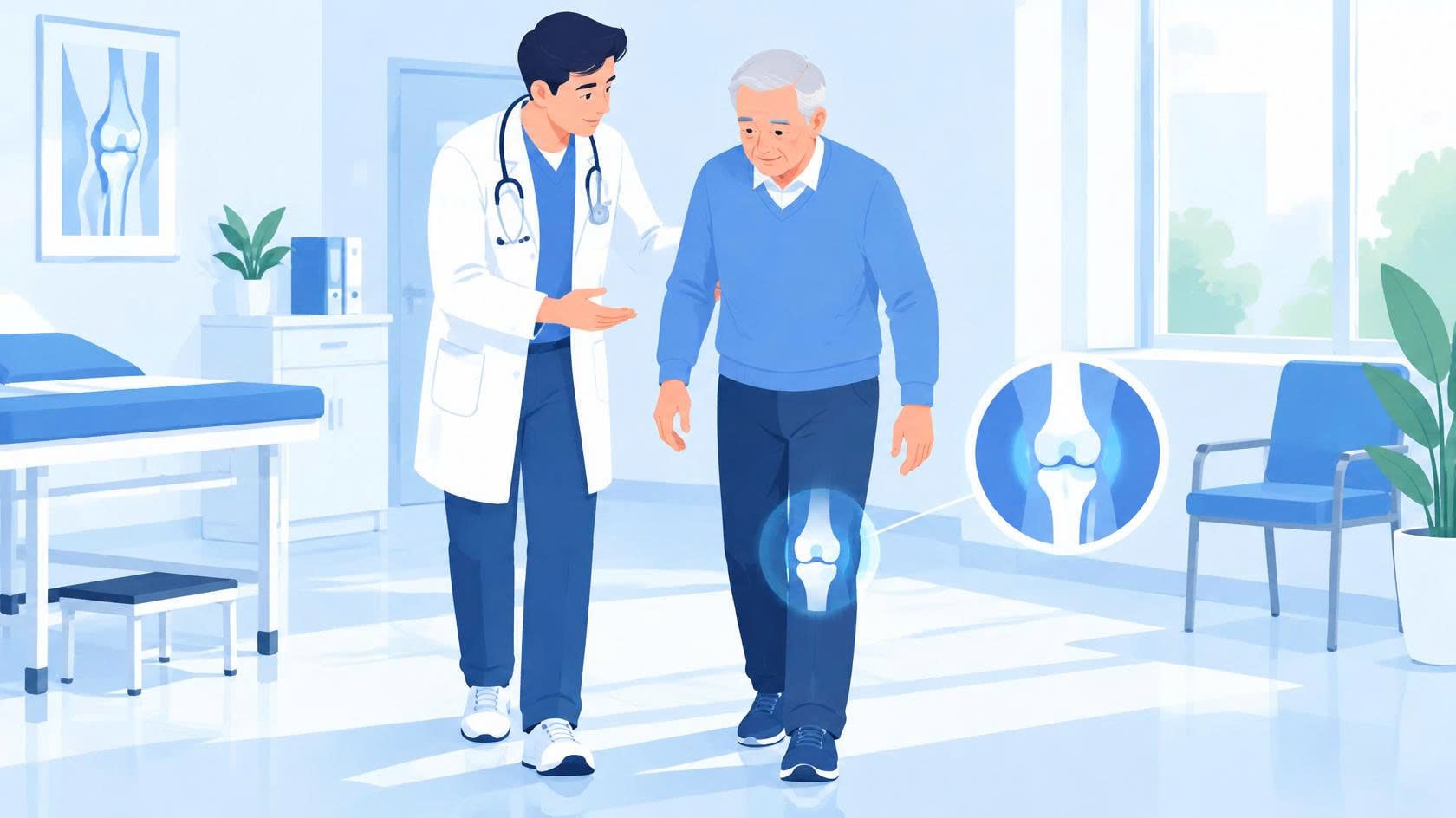 THOÁI HÓA KHỚP GỐI GIAI ĐOẠN NẶNG: CÓ PHẢI PHẪU THUẬT NGAY? - Phòng khám Hiệp Lợi