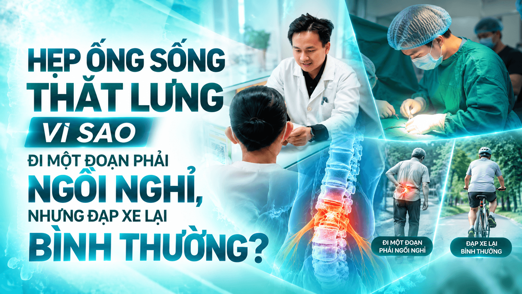 HẸP ỐNG SỐNG- MỘT BỆNH LÝ CỦA CHÈN ÉP